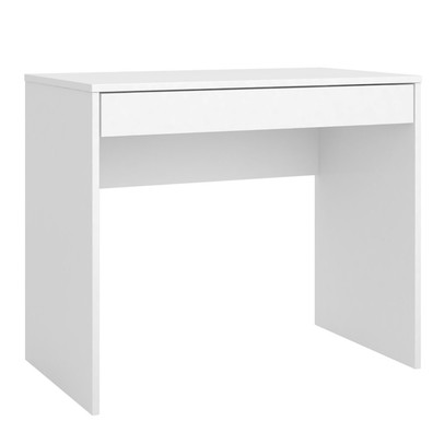 Mesa Escrivaninha Facility 1 Gaveta Branco - Demóbile