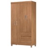 Guarda-Roupa Lótus 4 Portas 2 Gavetas Amêndola Touch - Demóbile