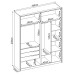 Guarda-Roupa Casal Attore 4 Portas 3 Gavetas Amêndola Touch - Demóbile
