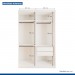 Closet Solteiro Júlia 2 Gavetas Branco - Minastex