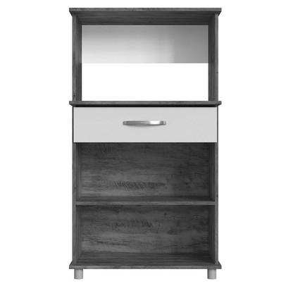 Armário de Cozinha Laura 2 Portas 1 Gaveta Branco - Irm Móveis