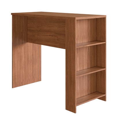 Bancada de Cozinha Luna 3 Prateleiras Freijó - Irm Móveis