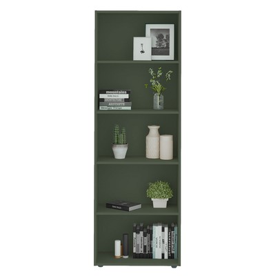 Estante para Livros Multy 4 Prateleiras Menta - Pnr Móveis