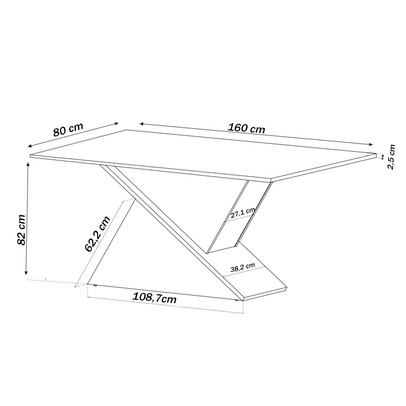 Mesa de Jantar 6 Lugares Poliana Mel/Blonde/Veludo Rosa - Viero Móveis