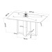 Mesa de Jantar 4 Lugares Nova York Mel/Blonde/Veludo Rosa - Viero Móveis