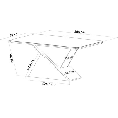Mesa de Jantar 6 Lugares Mira Mel/Veludo Rosa/Off White - Viero Móveis