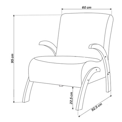 Poltrona Cecilia Seda/Veludo Rosa - Vian