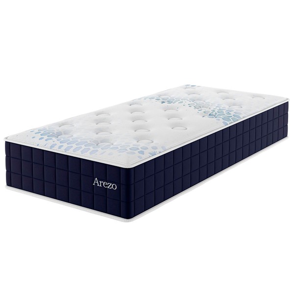 Colchão Solteiro Arezo Azul - Vian