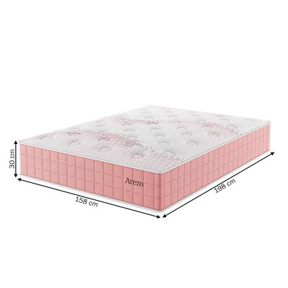 Colchão Queen Size Arezo Rose - Vian