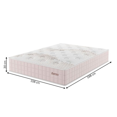 Colchão Queen Size Arezo Creme - Vian