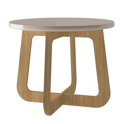 Sala de Estar Completa 1 Porta Carvalho/Off White - Pnr Móveis