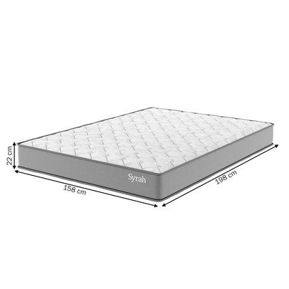 Colchão Queen Size Syrah Cinza - Vian