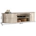Rack para TV Até 60 Polegadas Modena 2 Portas 1 Prateleira Suspenso Calacata/Off White - Madetec