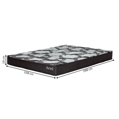 Colchão Queen Size Ariel Preto - Vian