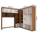 Guarda-Roupa Casal Modulado Paradise 10 Portas 6 gavetas freijó/Off White - Panorama Móveis