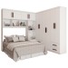 Guarda-Roupa Casal Modulado Paradise 10 Portas 6 gavetas branco - Panorama Móveis