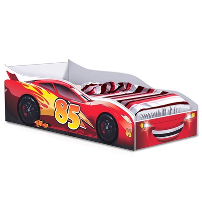 Cama Infantil Carro Red 1104 - Gabrielli Móveis