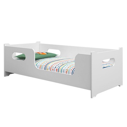 Cama Infantil Montessoriana Encanto Branco - Gabrielli Móveis