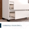 Cômoda Coimbra 4 Gavetas Branca - Politorno Móveis