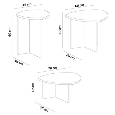 Sala de Estar Completa para TV Até 86 Polegadas Delta 2 Portas Cedro/Off White - Pnr Móveis
