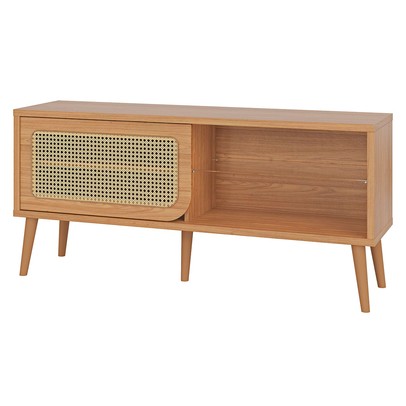 Rack para TV Até 55 Polegadas 1 Porta Freijó Tb312 Jj - Dalla Costa