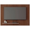 Painel para TV Até 70 Polegadas com Ripado 3d Aegon Fendi/Havana - Caemmun