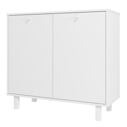 Armário Multiuso 2 Portas Branco 616 - Pnr Móveis