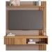 Painel para TV Até 55 Polegadas Jade 1 Porta Ripado Buriti/Fendi - Caemmun