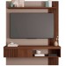 Painel para TV Até 55 Polegadas Jade 1 Porta Ripado Fendi/Havana - Caemmun