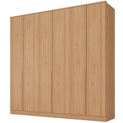 Guarda-Roupa Casal Logan 6 Portas 4 Gavetas 100% Mdf Olmo - Mambel