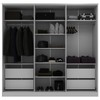 Guarda-Roupa Casal Logan 6 Portas 4 Gavetas 100% Mdf Olmo - Mambel