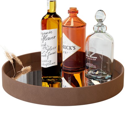 Bandeja Andiroba Luxo 35cm Castanho - Jb Bechara