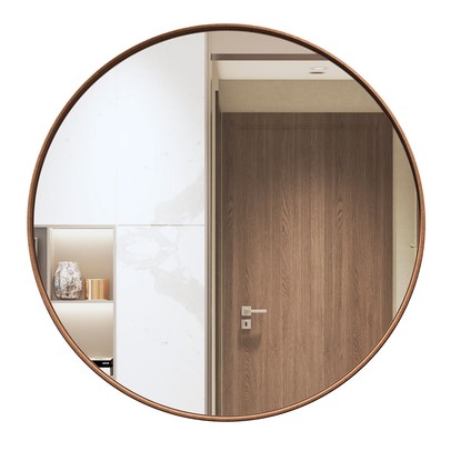 Espelho Decorativo Alamanda 60cm Castanho - Jb Bechara