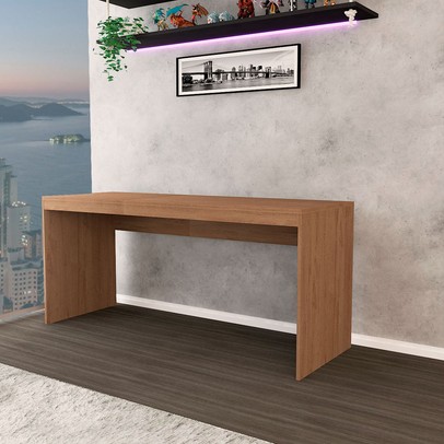 Mesa Gamer Battlestation Avelã/Avelã Tx - Panorama Móveis