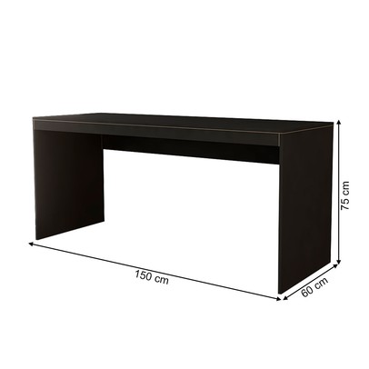 Mesa Gamer Battlestation Onix Tx - Panorama Móveis