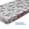 Quarto de Bebê Completo Flocos 100% Mdf 4 Portas 2 Gavetas Branco 4103 - Tigus Baby