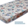 Quarto de Bebê Completo Flocos 100% Mdf 1 Porta Branco 4104 - Tigus Baby