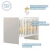 Quarto de Bebê Completo Life 100% Mdf 3 Portas 6 Gavetas Branco 4110 - Tigus Baby