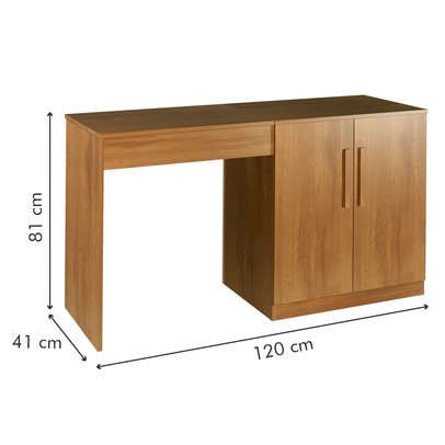 Penteadeira Multiuso 2 Portas com Espelho Ypê - Tigus Baby