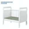 Quarto de Bebê Completo Mila 100% Mdf 4 Portas 6 Gavetas Branco 5425 - Tigus Baby