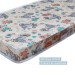 Quarto de Bebê Completo Zara 100% Mdf 3 Portas 6 Gavetas Branco/Amadeirado 5429 - Tigus Baby