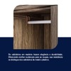 Guarda-Roupa Casal Campo Grande 8 Portas 2 Gavetas com Espelho Madeira Maciça Imbuia - Rodmoveis