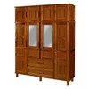 Guarda-Roupa Casal Campo Grande 8 Portas 2 Gavetas com Espelho Ypê - Rodmoveis