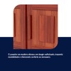 Guarda-Roupa Casal Campo Grande 10 Portas 4 Gavetas com Espelho Madeira Maciça Mel - Rodmoveis