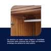 Guarda-Roupa Solteiro Campo Grande 6 Portas com Espelho Madeira Maciça Ypê - Rodmoveis