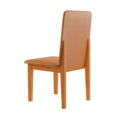 Cadeiras Kit 2 Cadeiras Agata Caramelo - Jcm Móveis