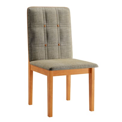 Cadeiras Kit 2 Cadeiras Agata Linho - Jcm Móveis