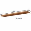 Prateleira 150cm Freijó - Pradel
