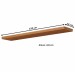 Prateleira 150cm Freijó - Pradel