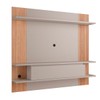Painel para TV Até 60 Polegadas 1 Porta com Led Fumê/Brise - Quiditá Móveis